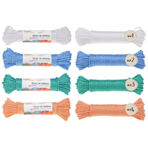 Sznur skręcany do bielizny 5mm 20m RAVI